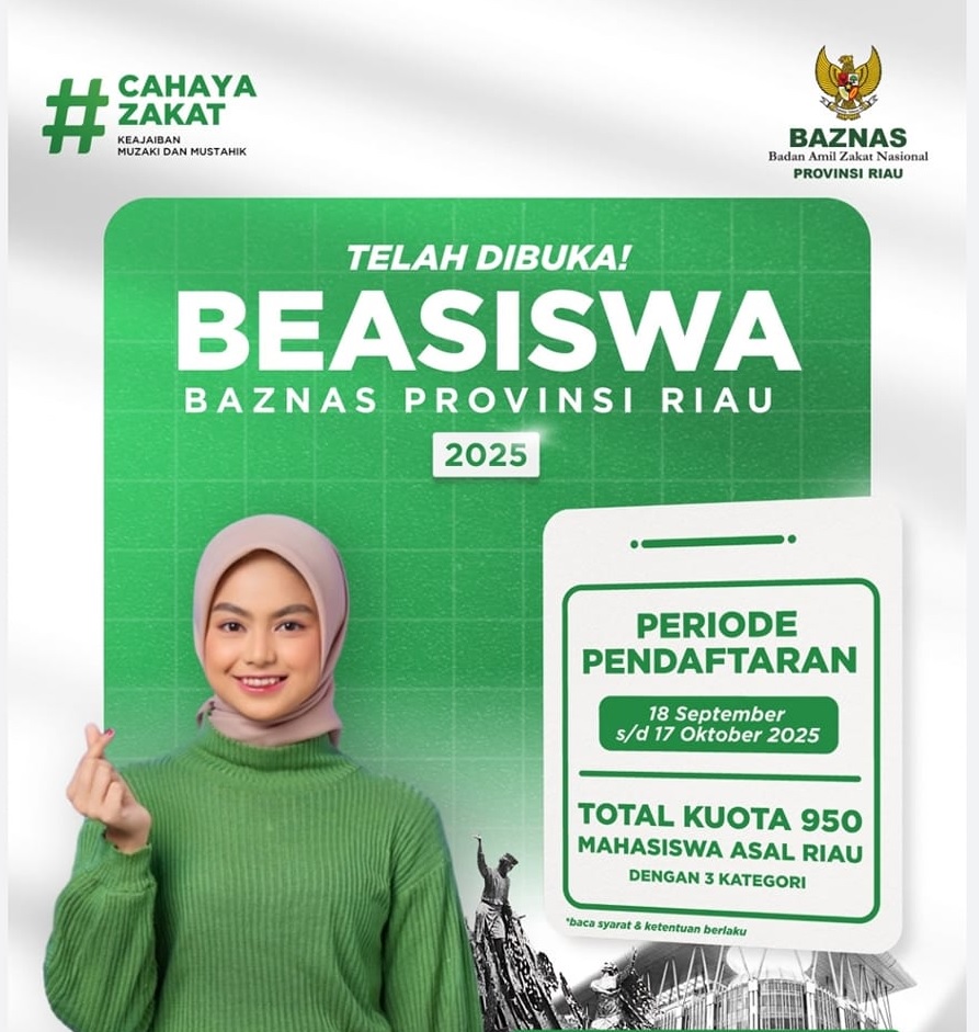 Iklan Beasiswa Baznas PC